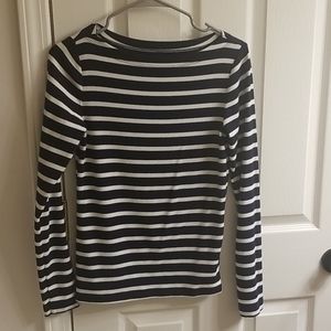 Gap Navy stripe long sleeve